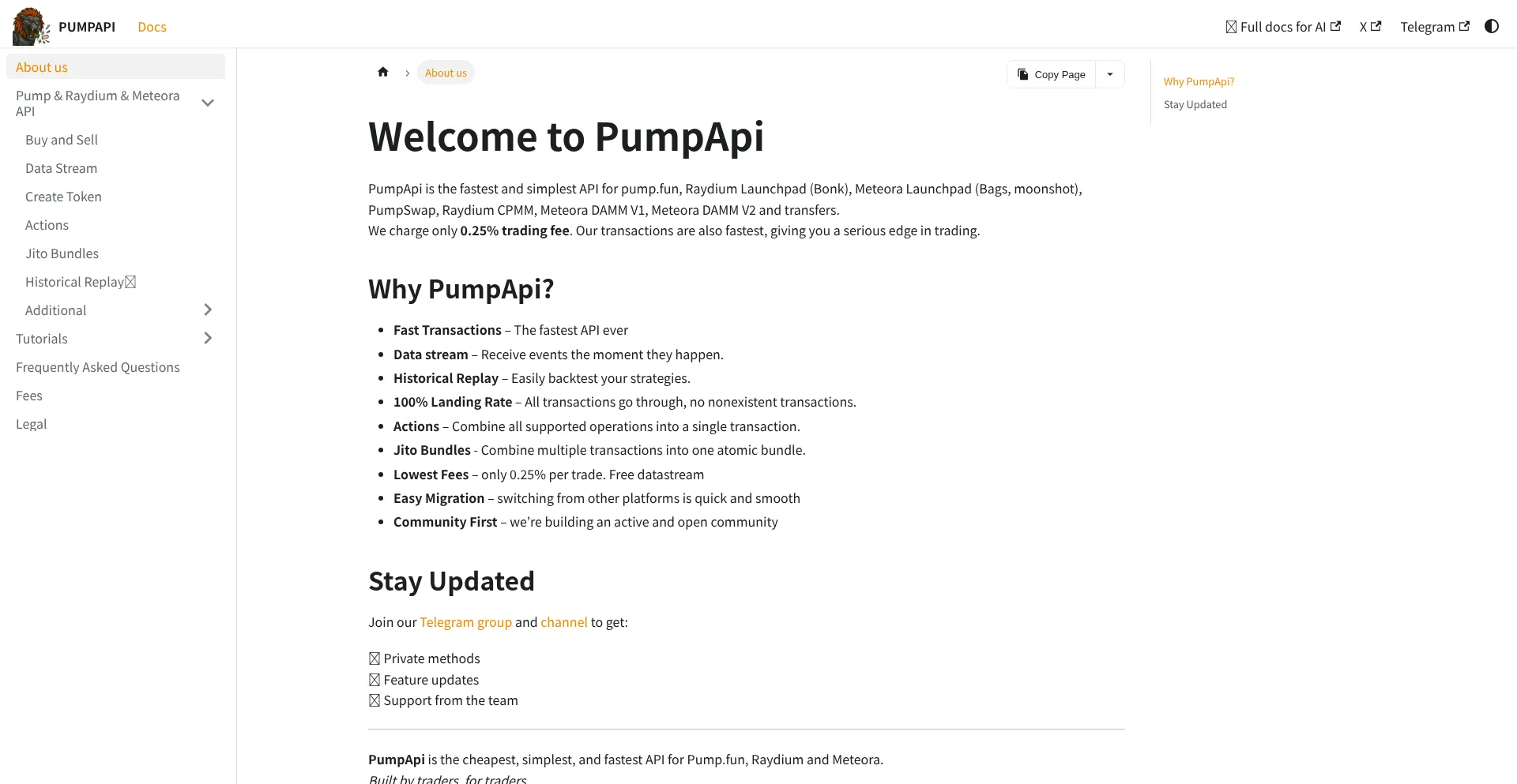 Pumpapi.io
