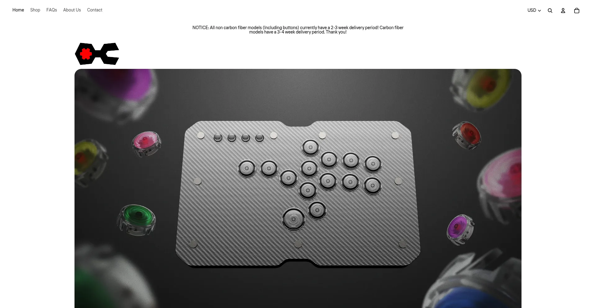 Website screenshot of Punkworkshop.us