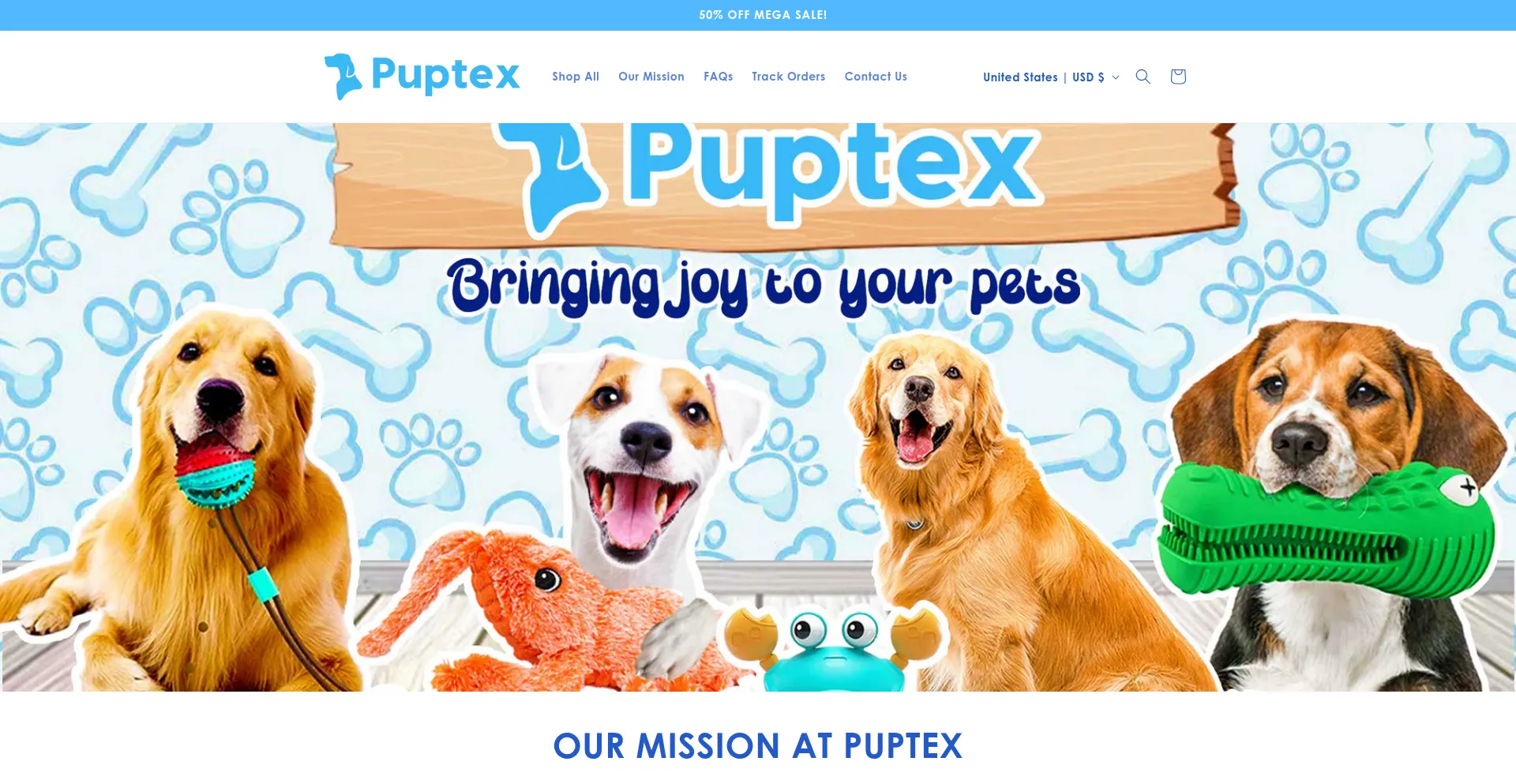 Puptexshop.com