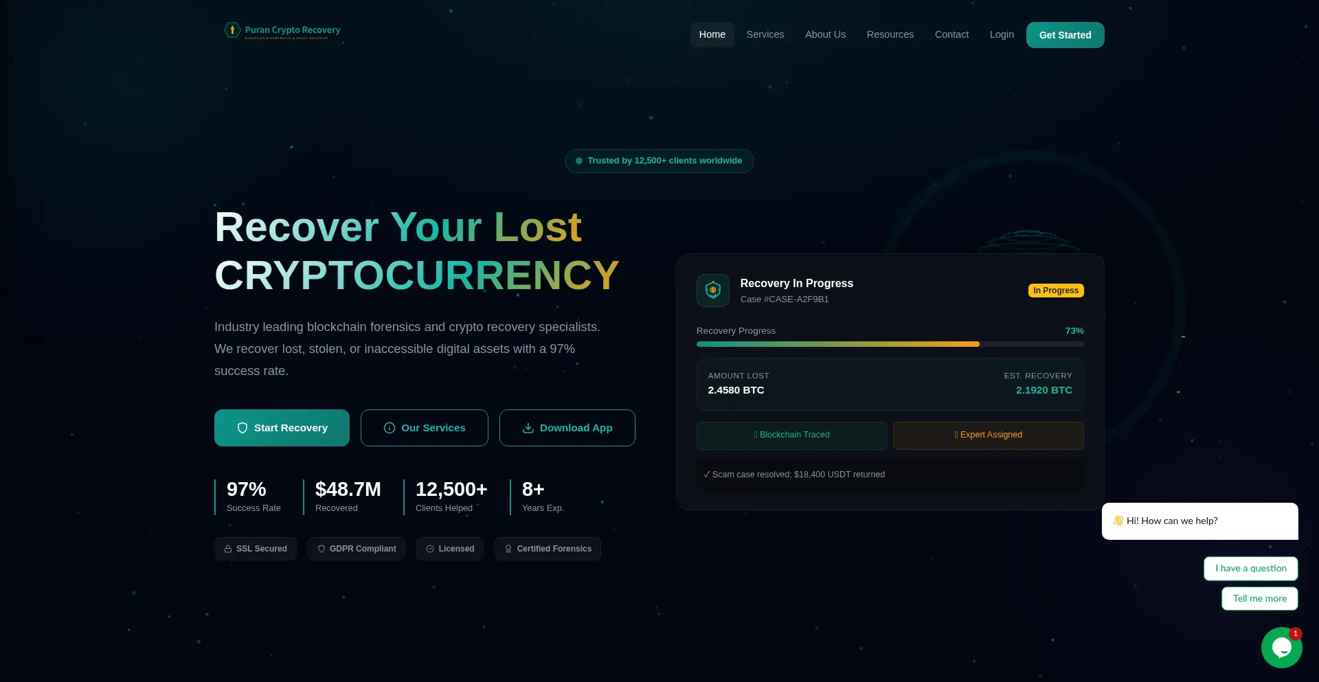 Purancryptorecovery.com