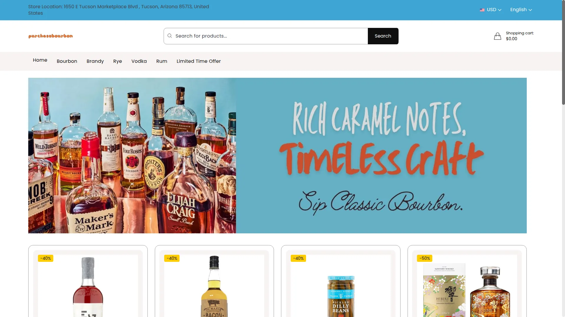 Purchasebourbon.com