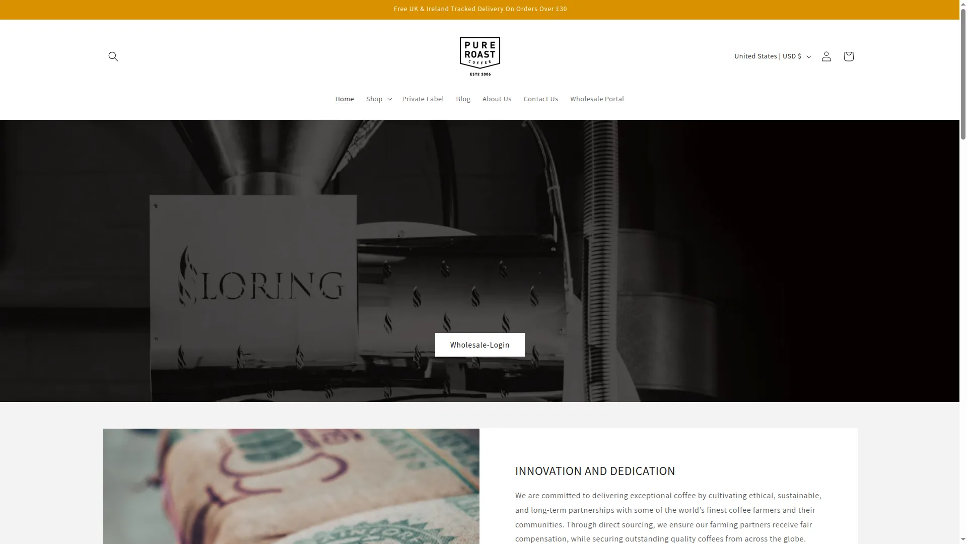 Pureroastcoffee.co.uk