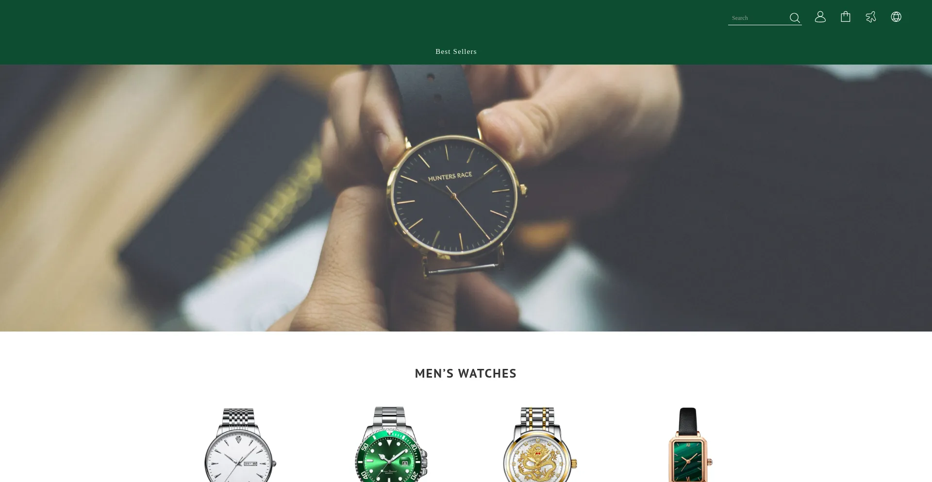 Website screenshot of Purewatchluxury.com
