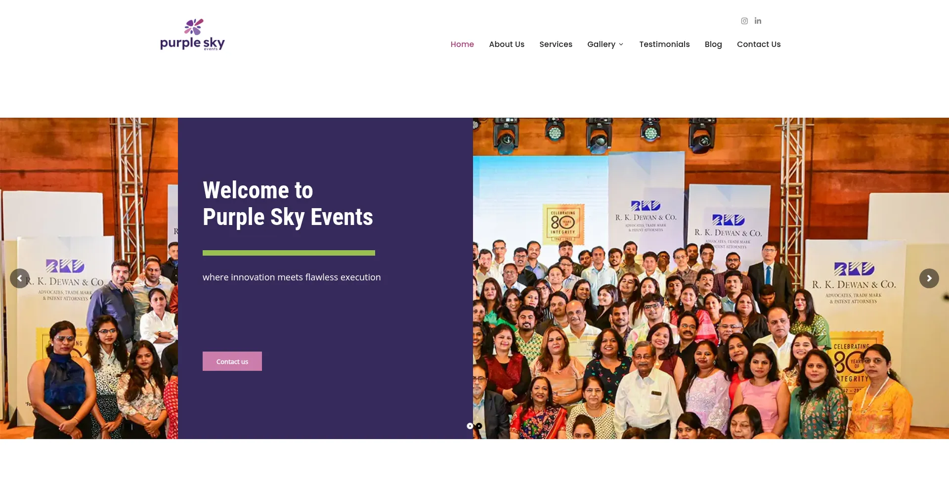 Purpleskyevents.com