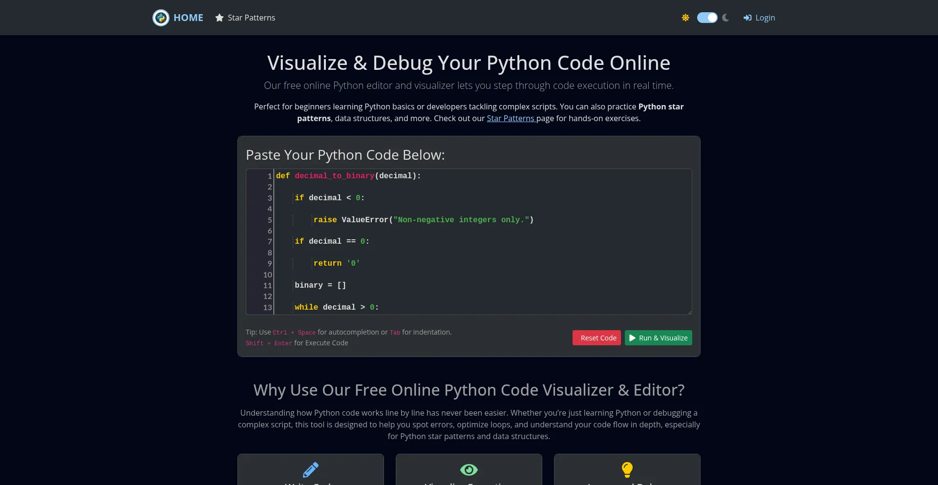 Pythonvisualizer.com