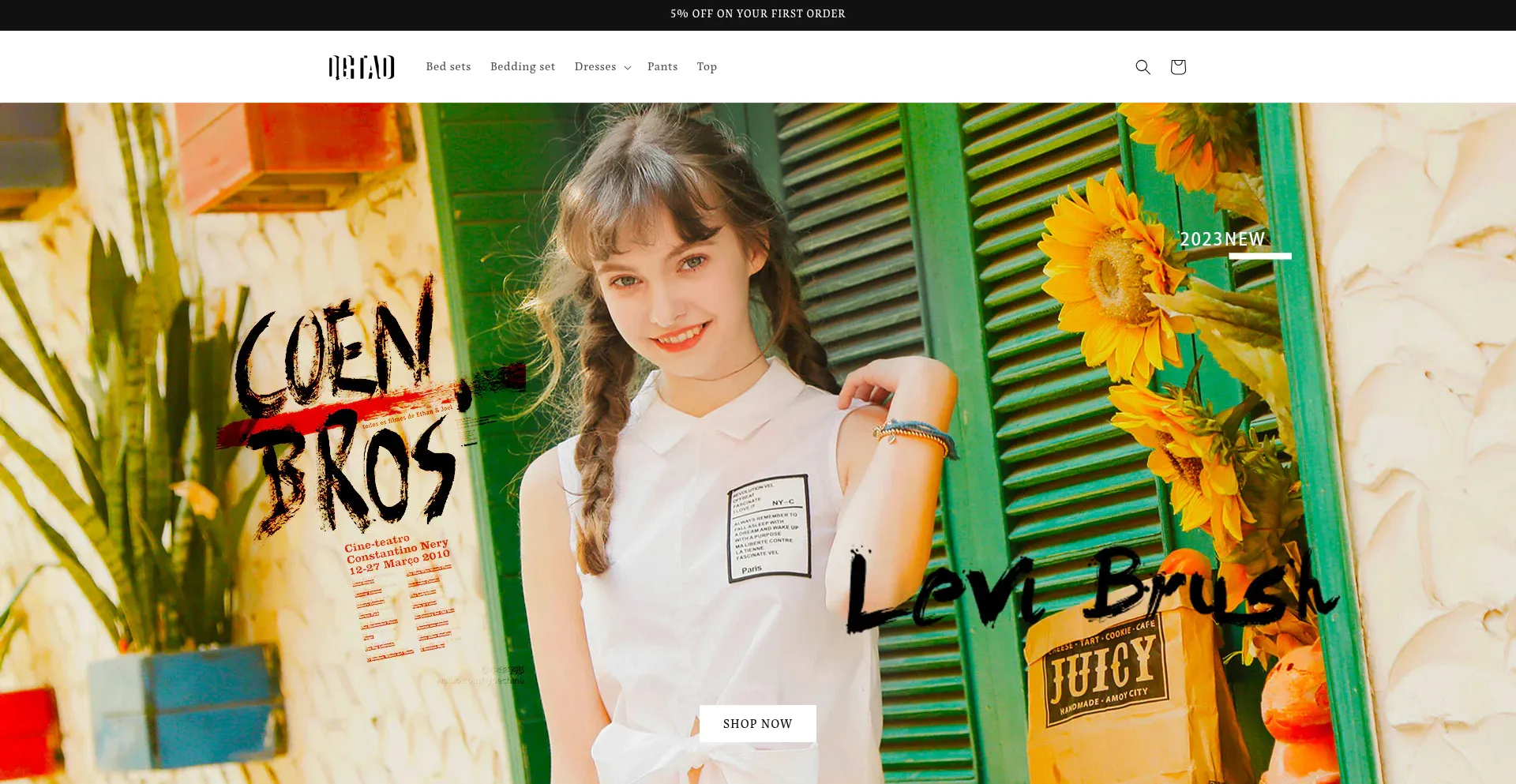 Website screenshot of Qgtao.com