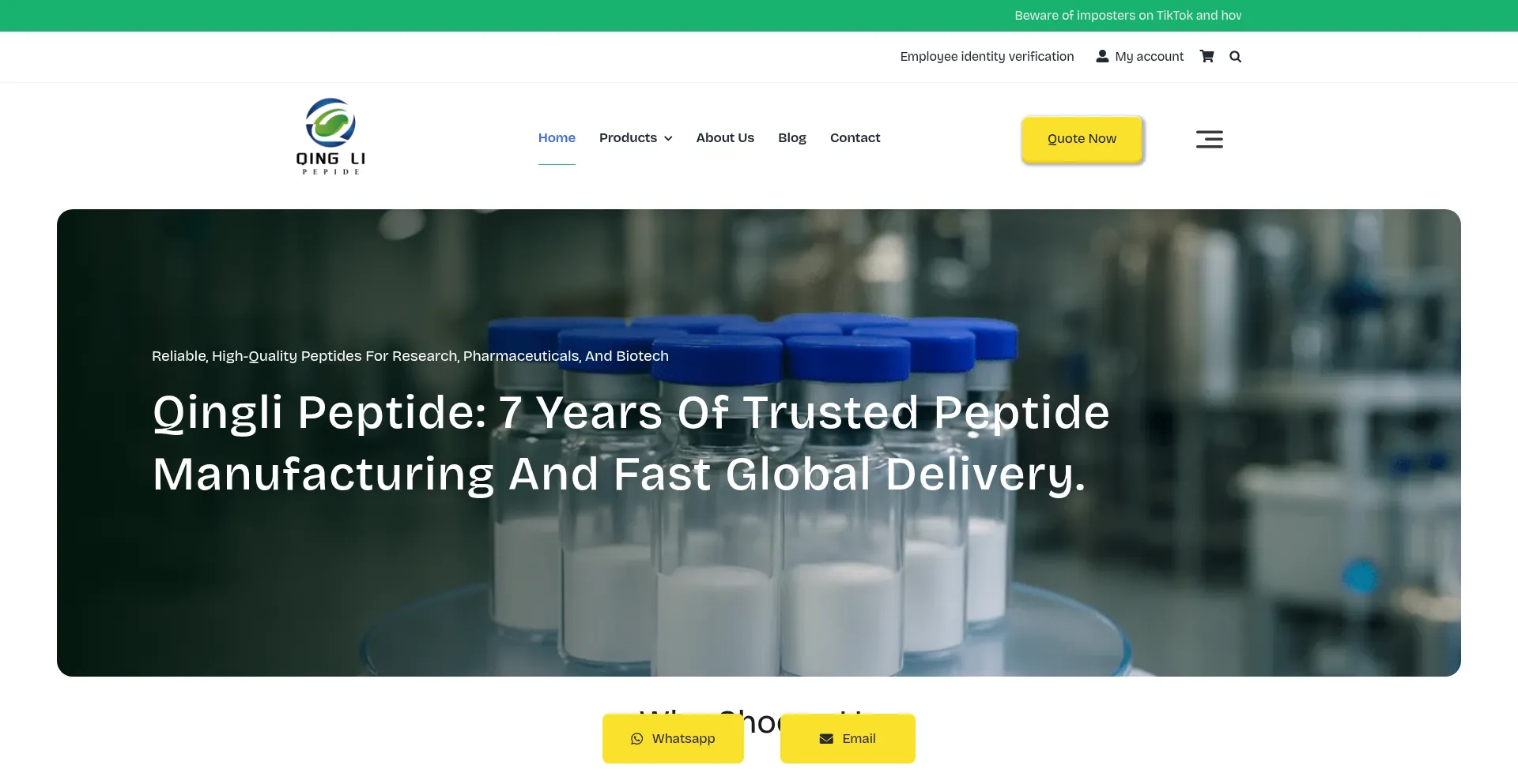 Qinglipeptide.com