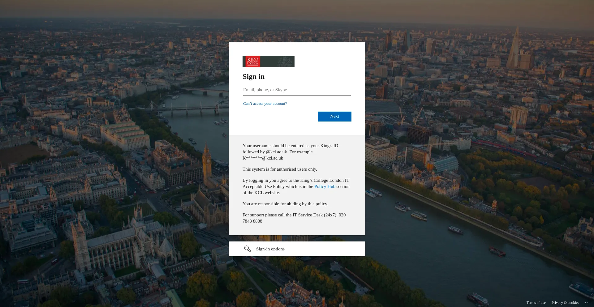 Qualtrics.kcl.ac.uk