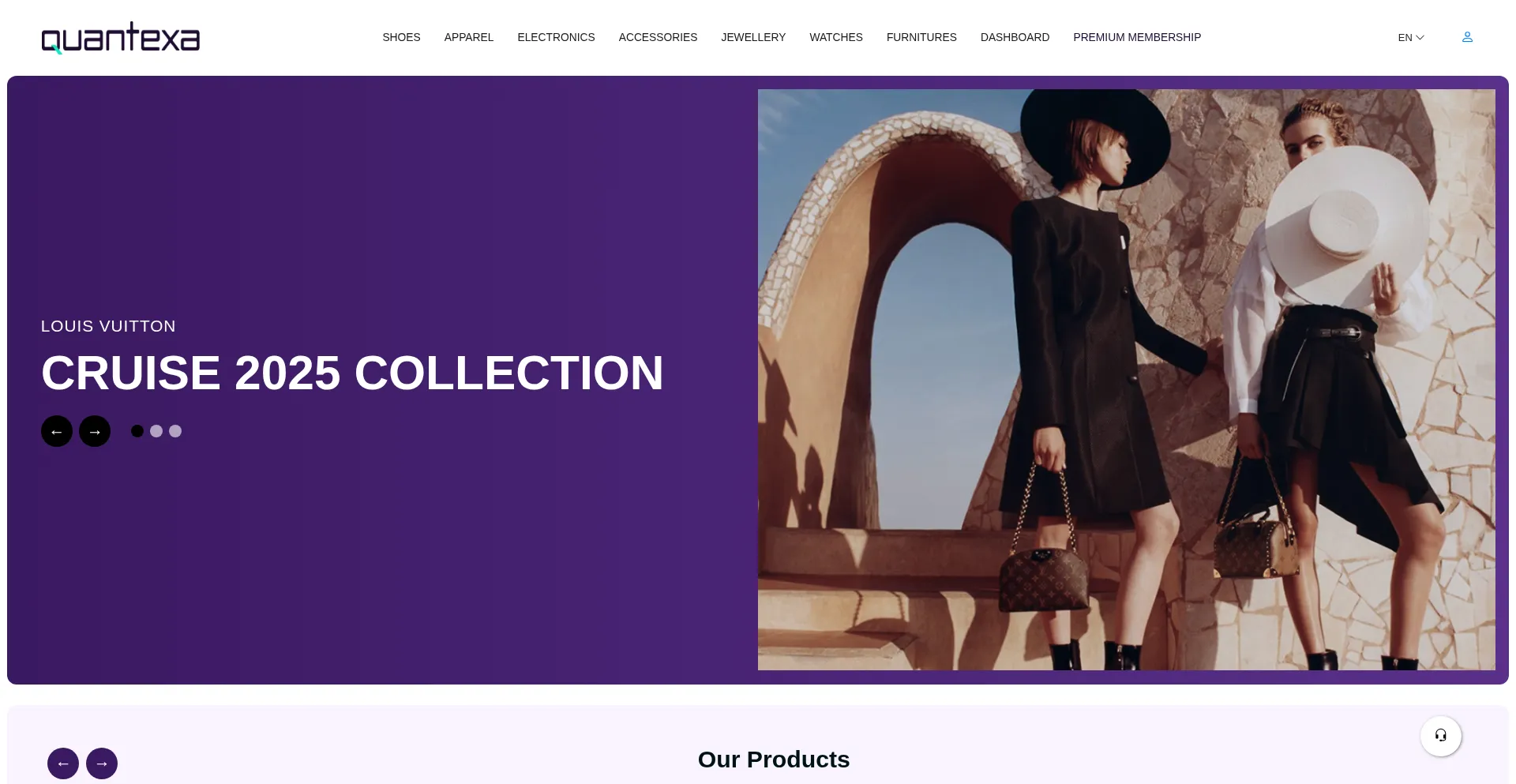 Website screenshot of Quantexa-global.com