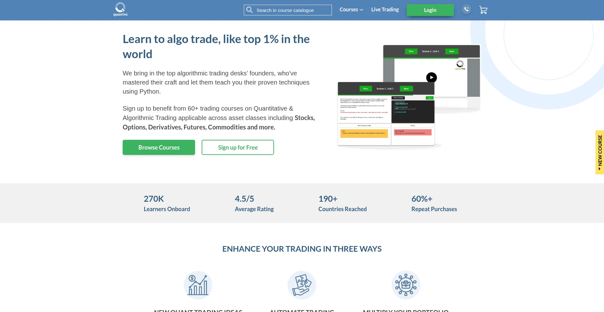 Quantra.quantinsti.com