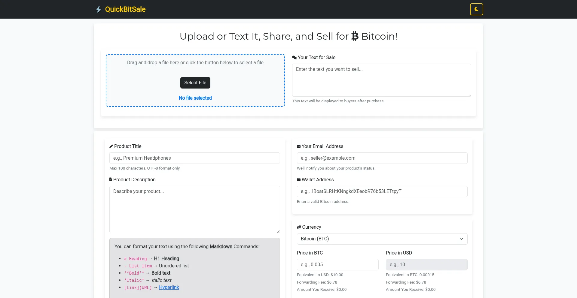 Quickbitsale.com