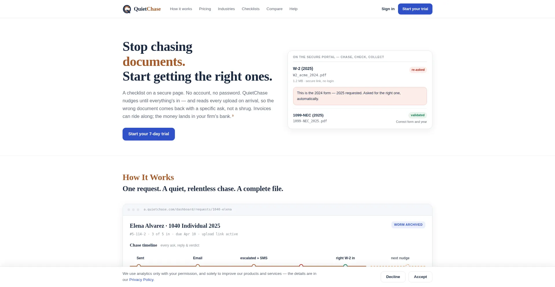Quietchase.com