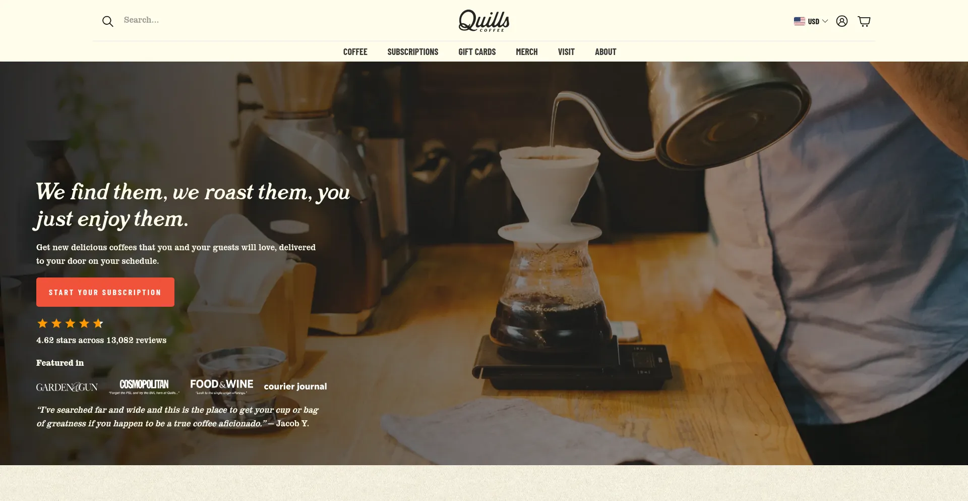 Quillscoffee.com