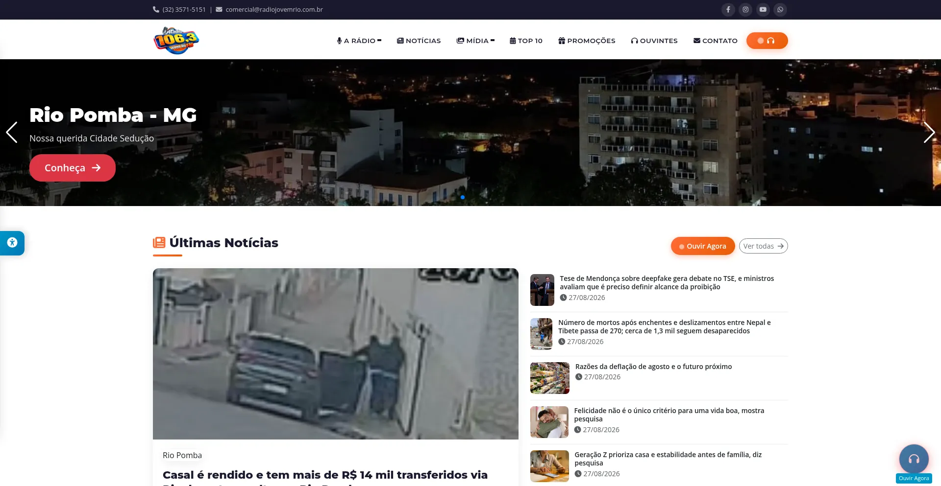 Radiojovemrio.com.br