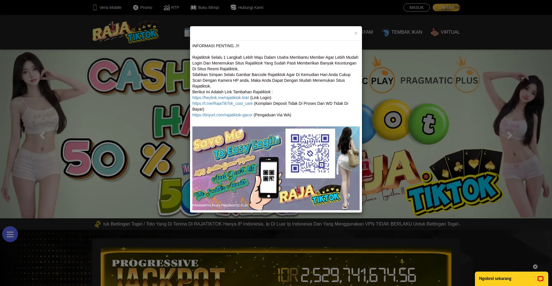 Website screenshot of Rajatiktk.xyz