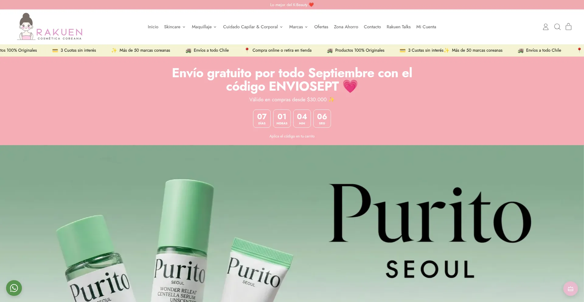 Rakuencosmeticacoreana.cl