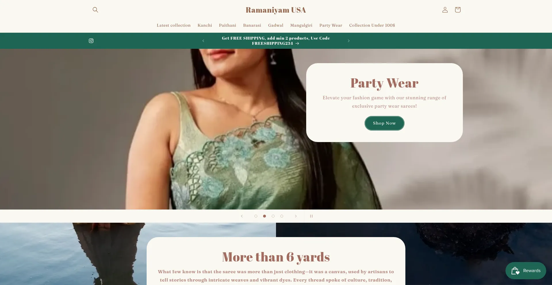 Ramaniyamindianethnicwear.com