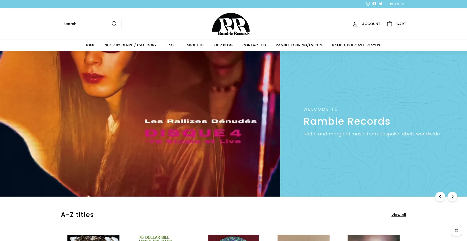 Ramblerecords.com