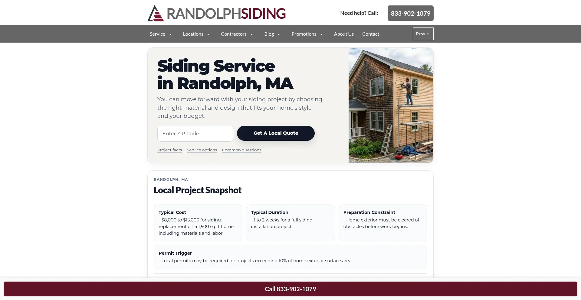 Randolphsiding.com