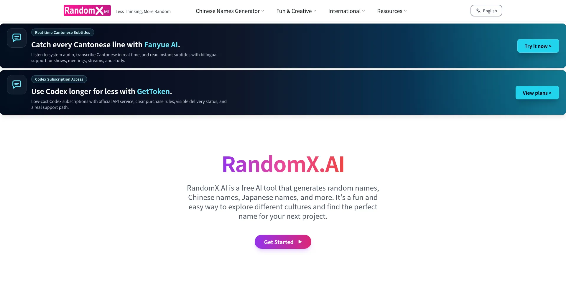Randomx.ai