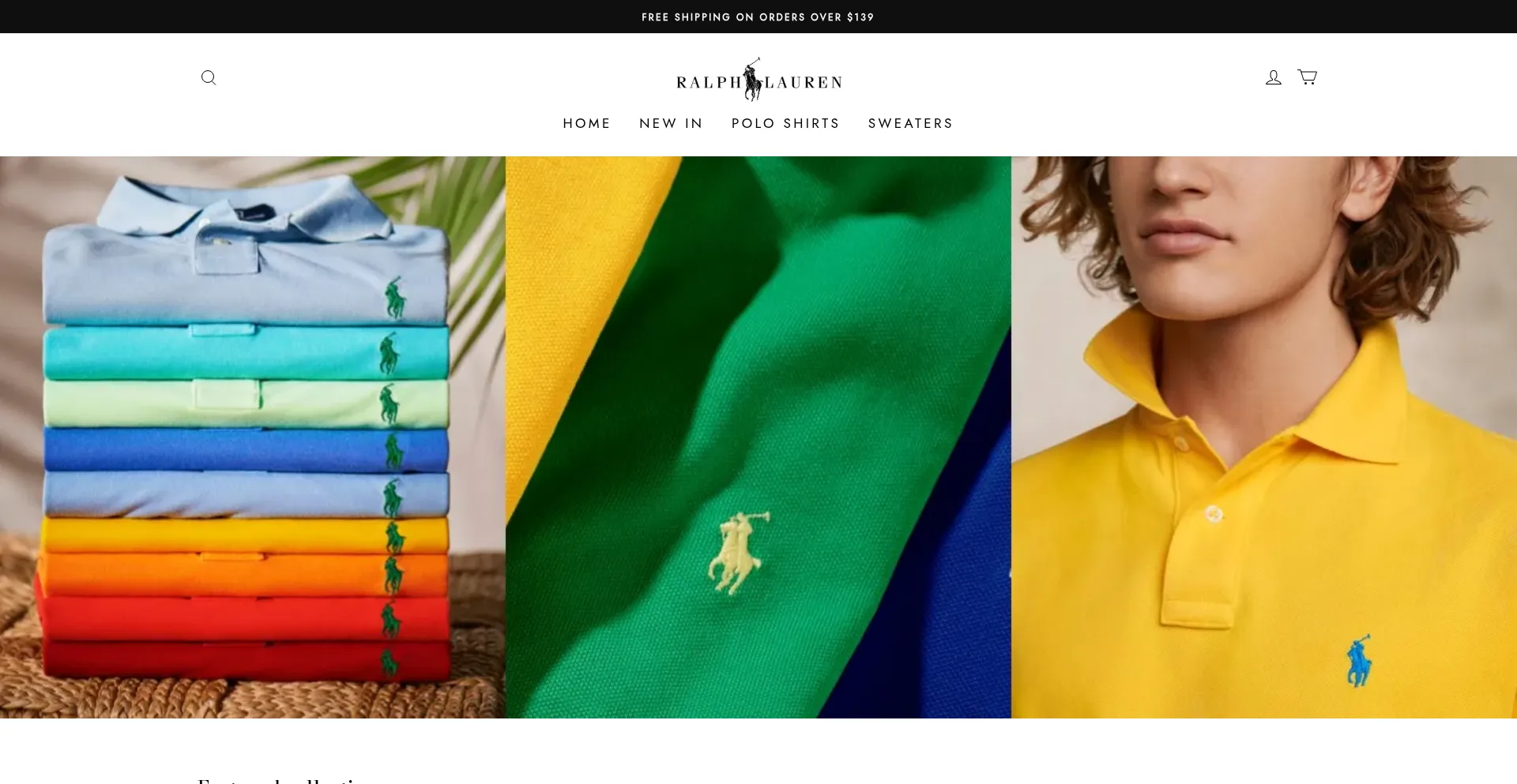 Website screenshot of Rapolooutlets.com