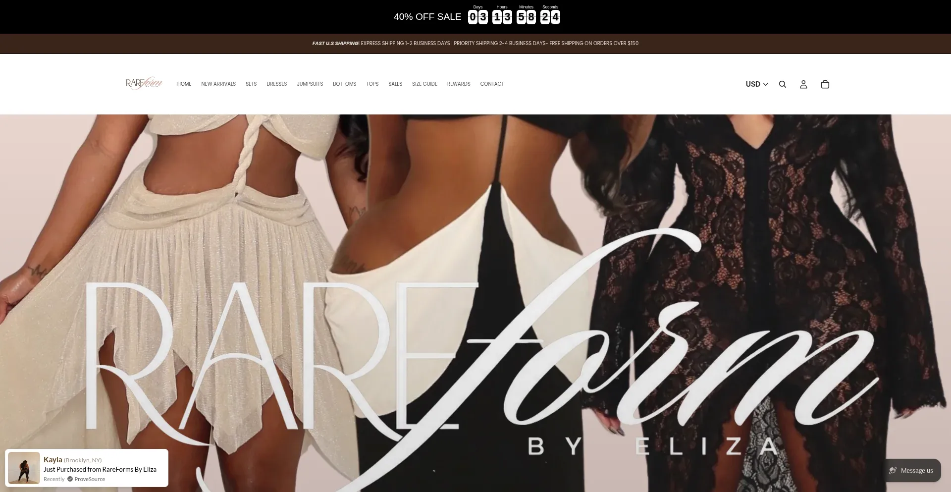 Rareformbyeliza.com