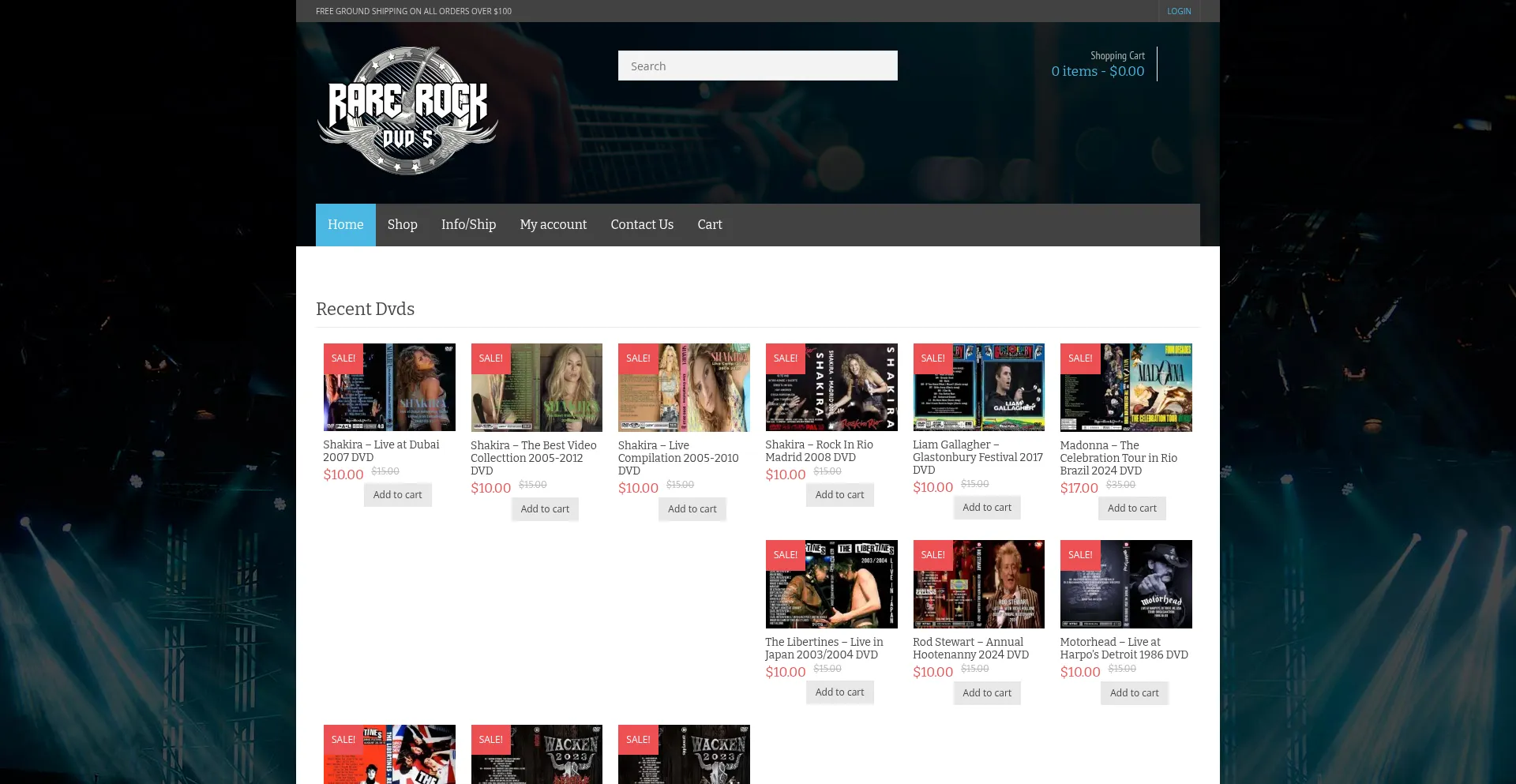 Rarerockdvds.com