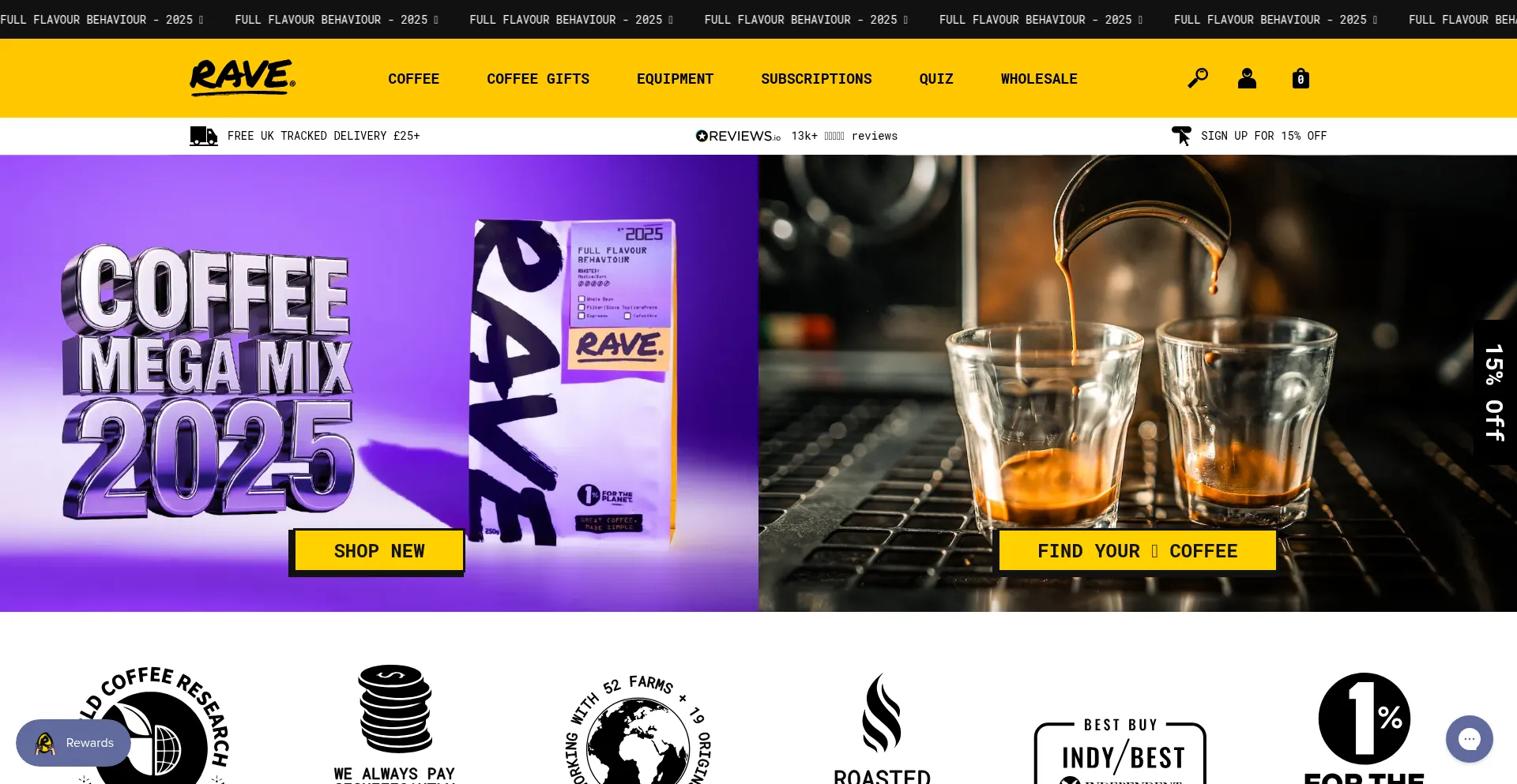 Ravecoffee.co.uk