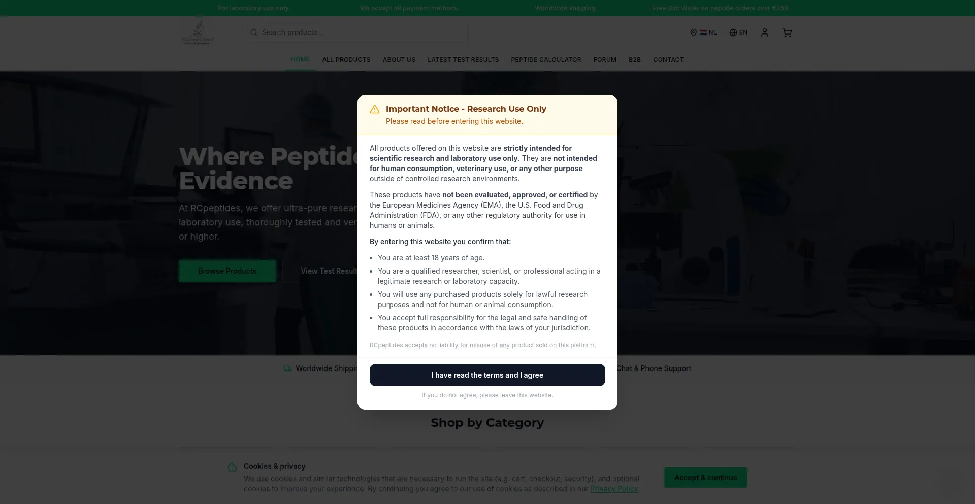 Rcpeptides.to