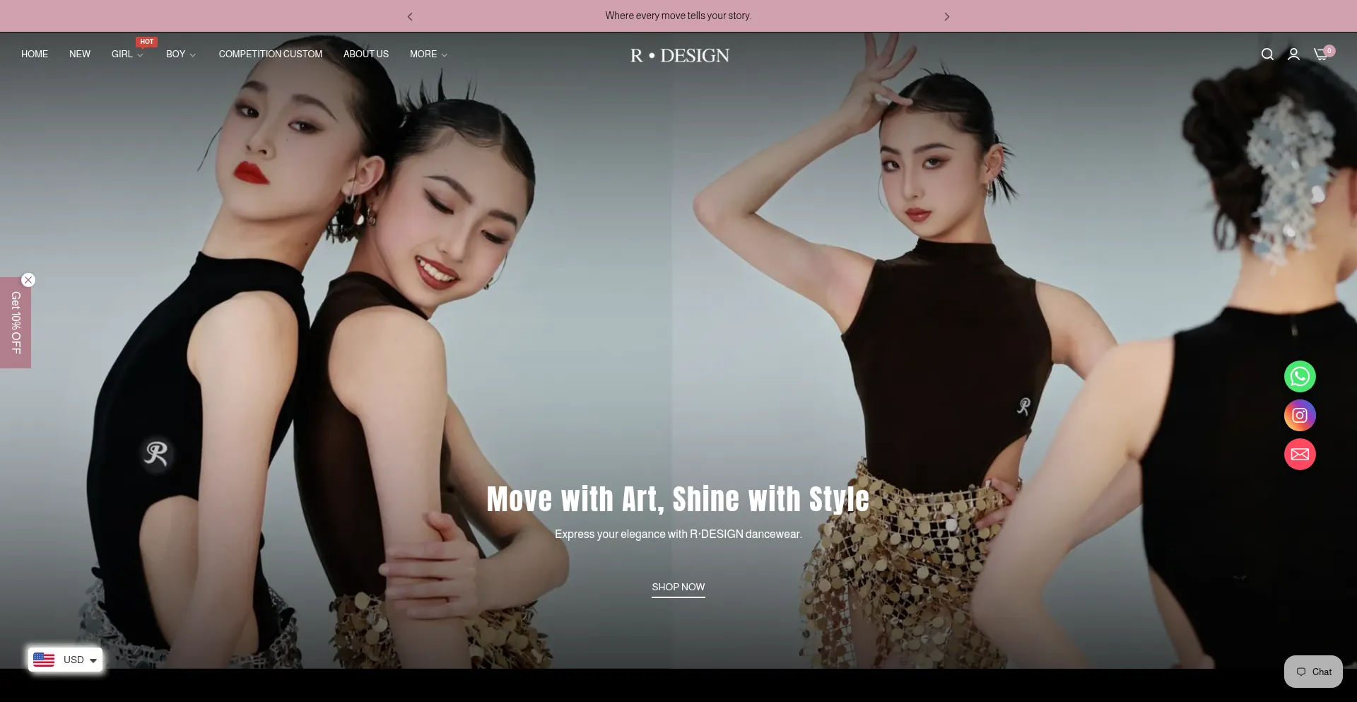 Rdesigndancewear.com