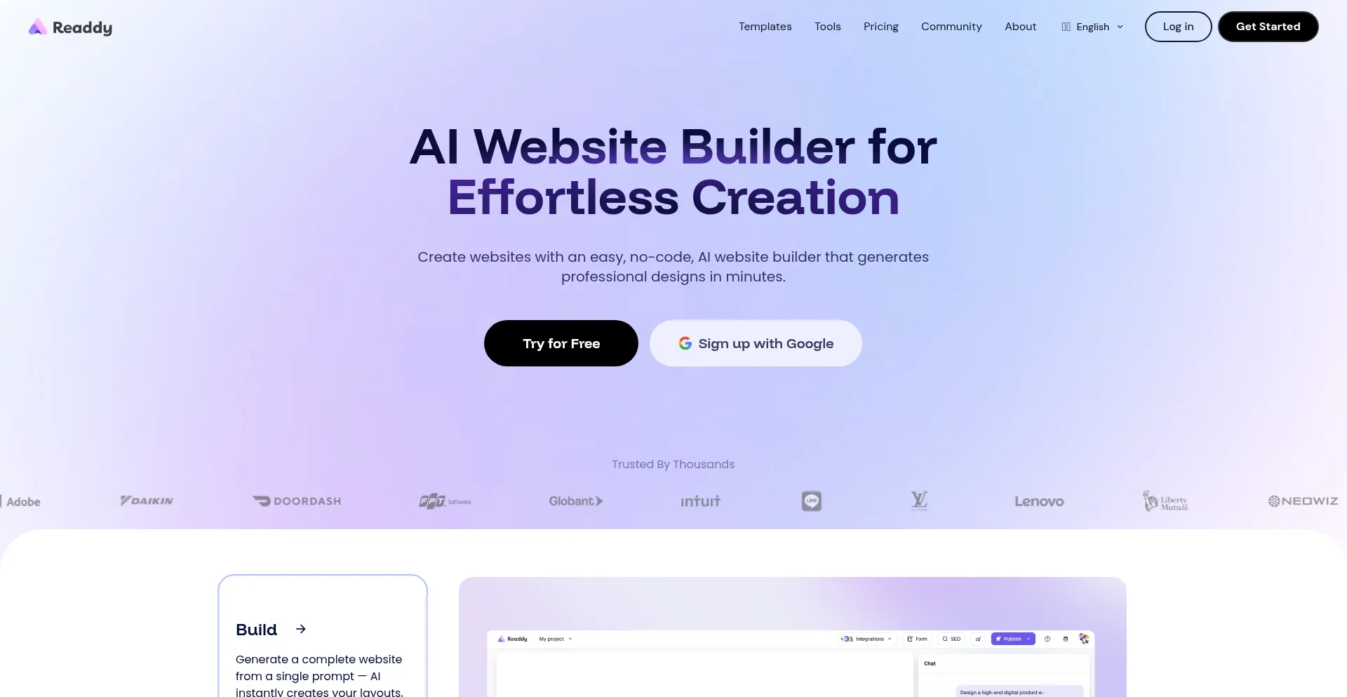 Readdy.site
