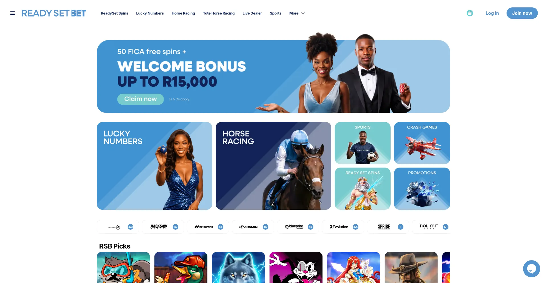 Readysetbet.co.za