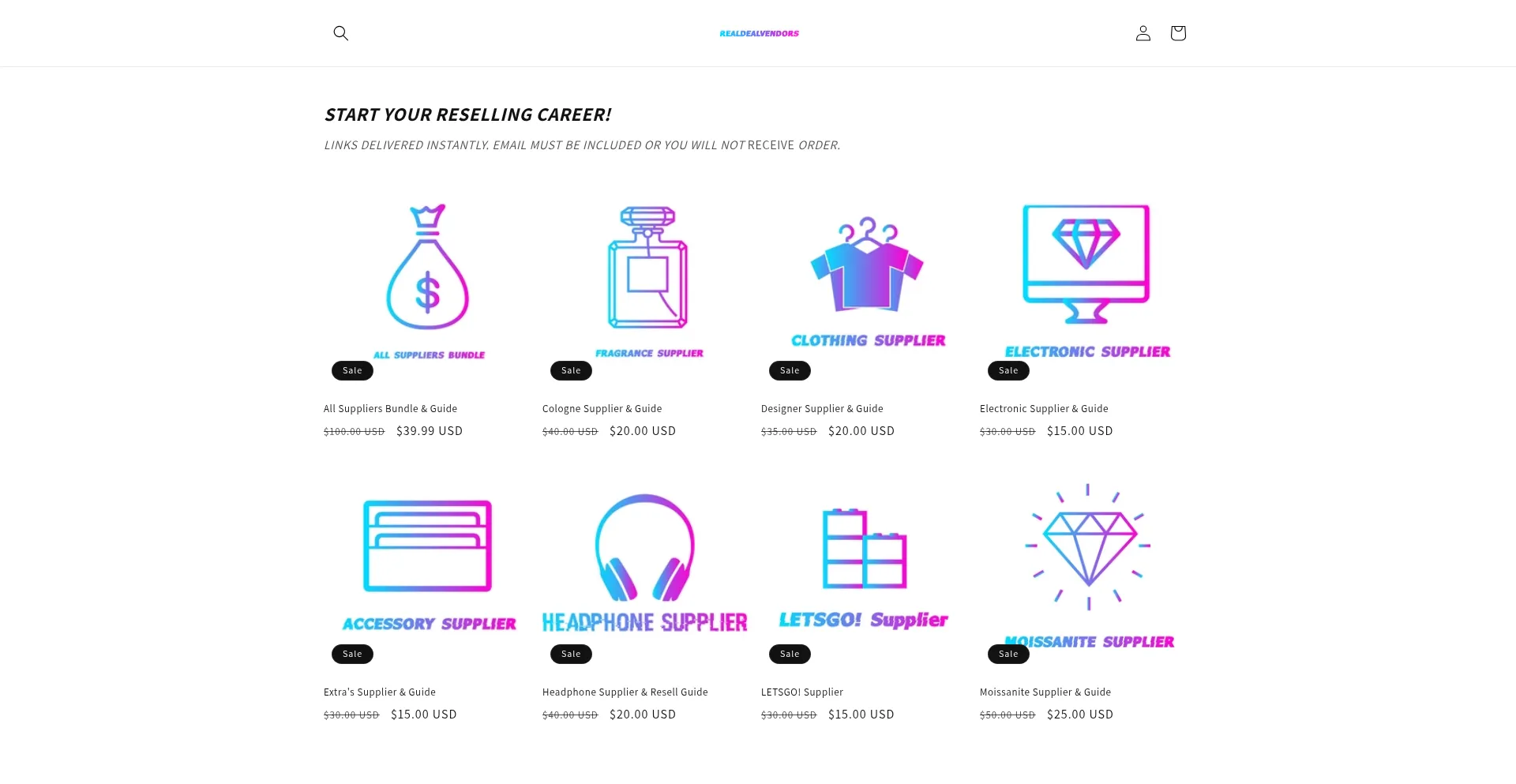 Realdealvendors.com