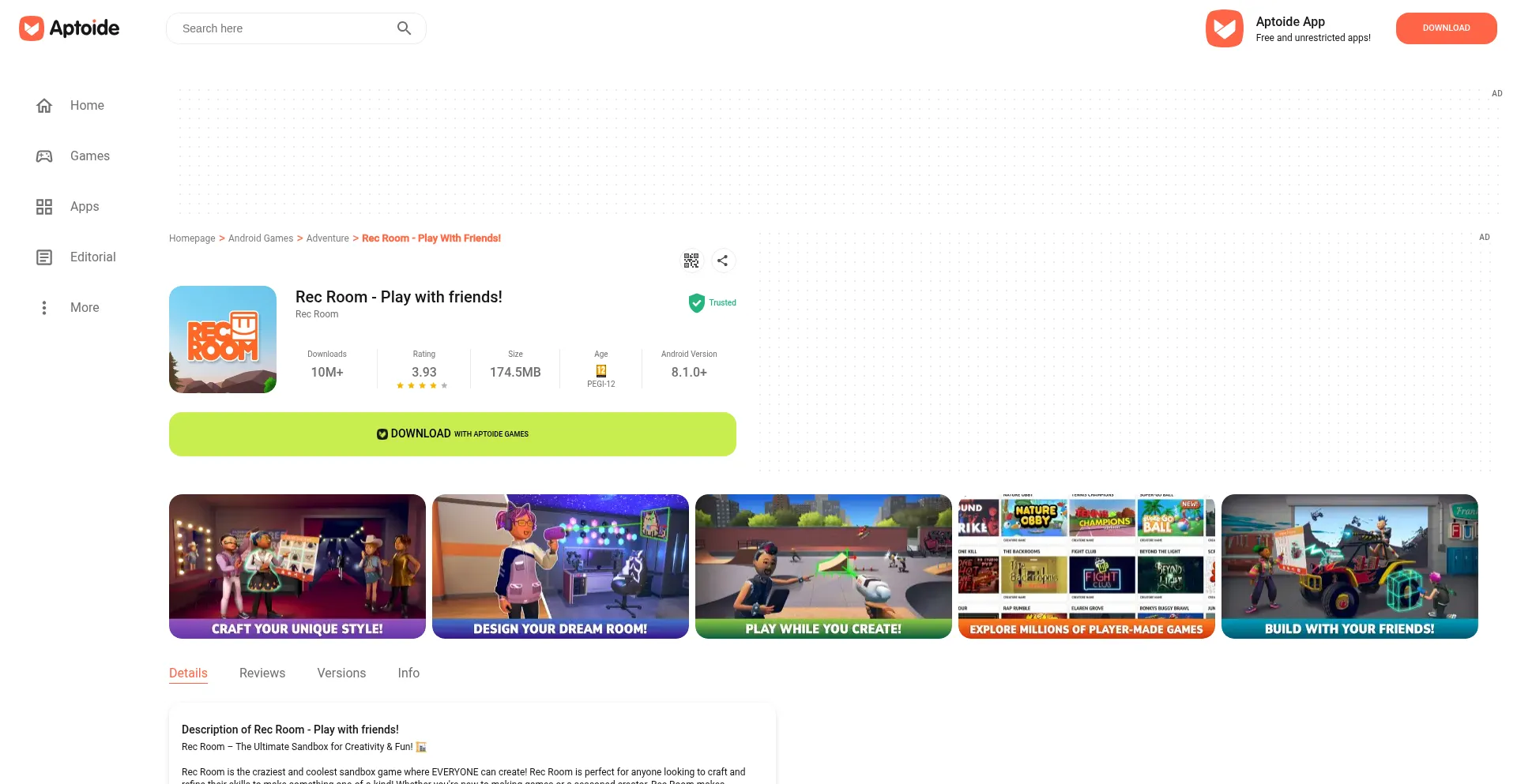Rec-room.en.aptoide.com