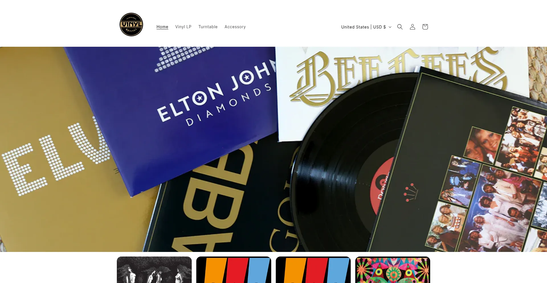 Website screenshot of Recordsrooms.com