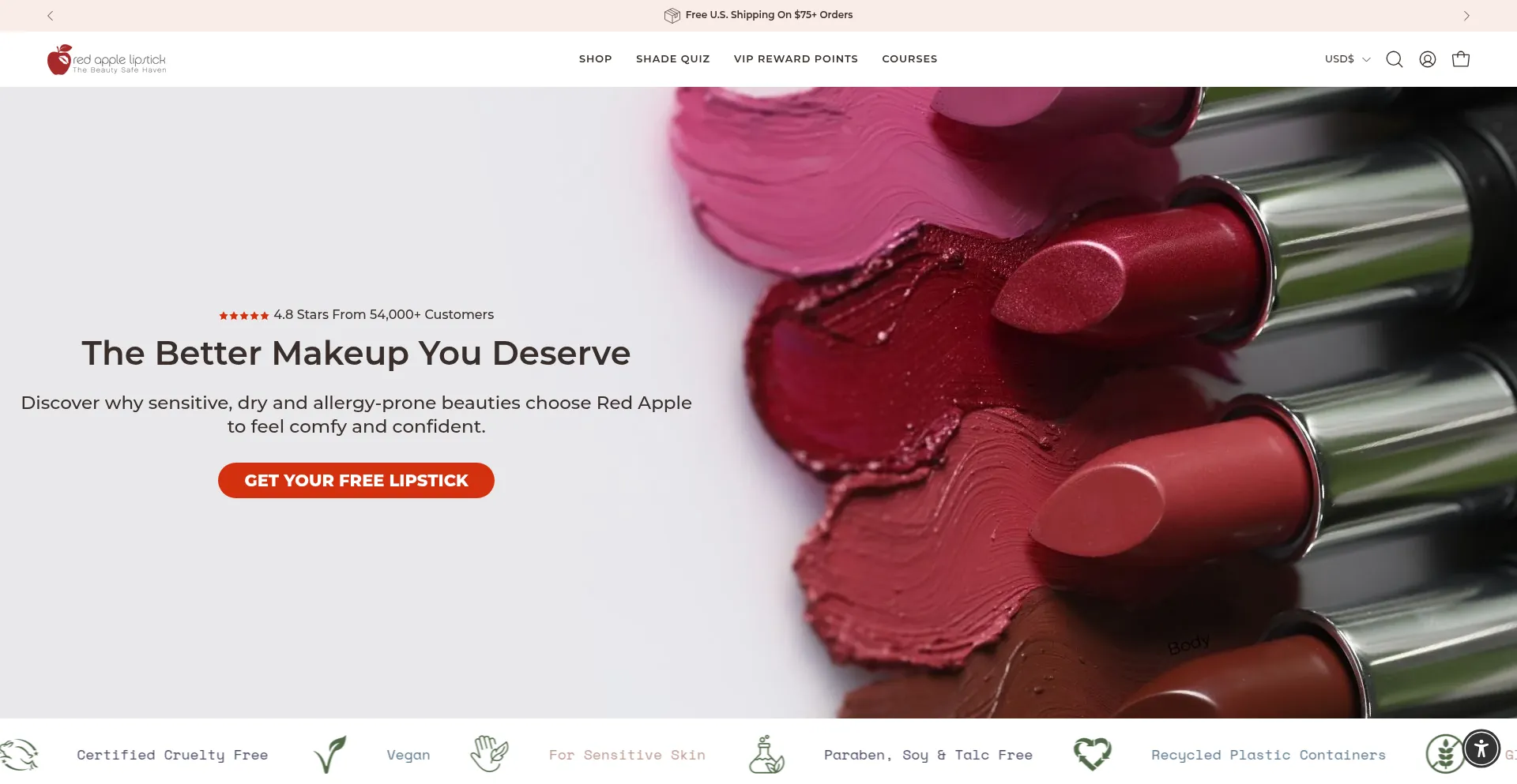 Redapplelipstick.com