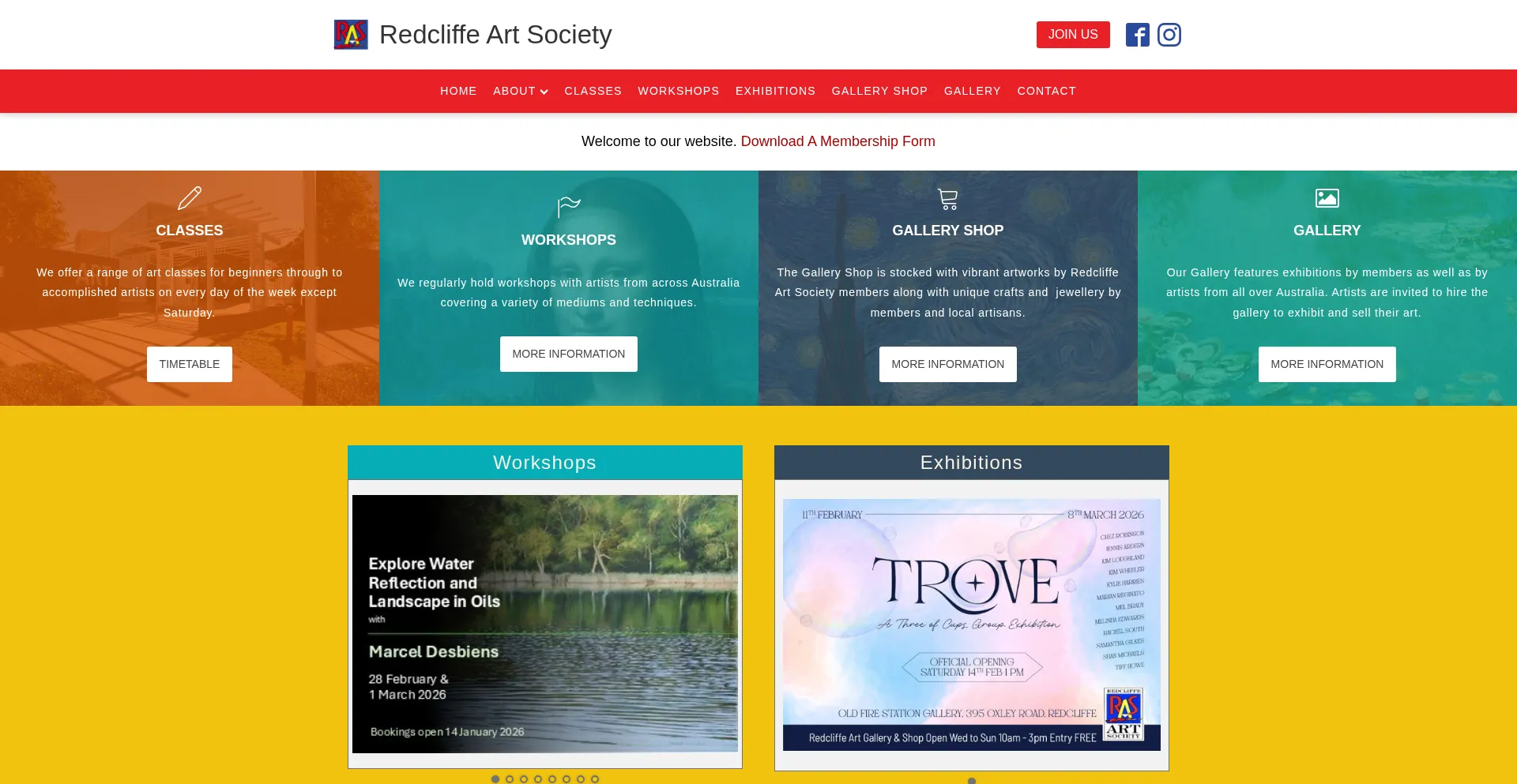 Redcliffeartsociety.com.au