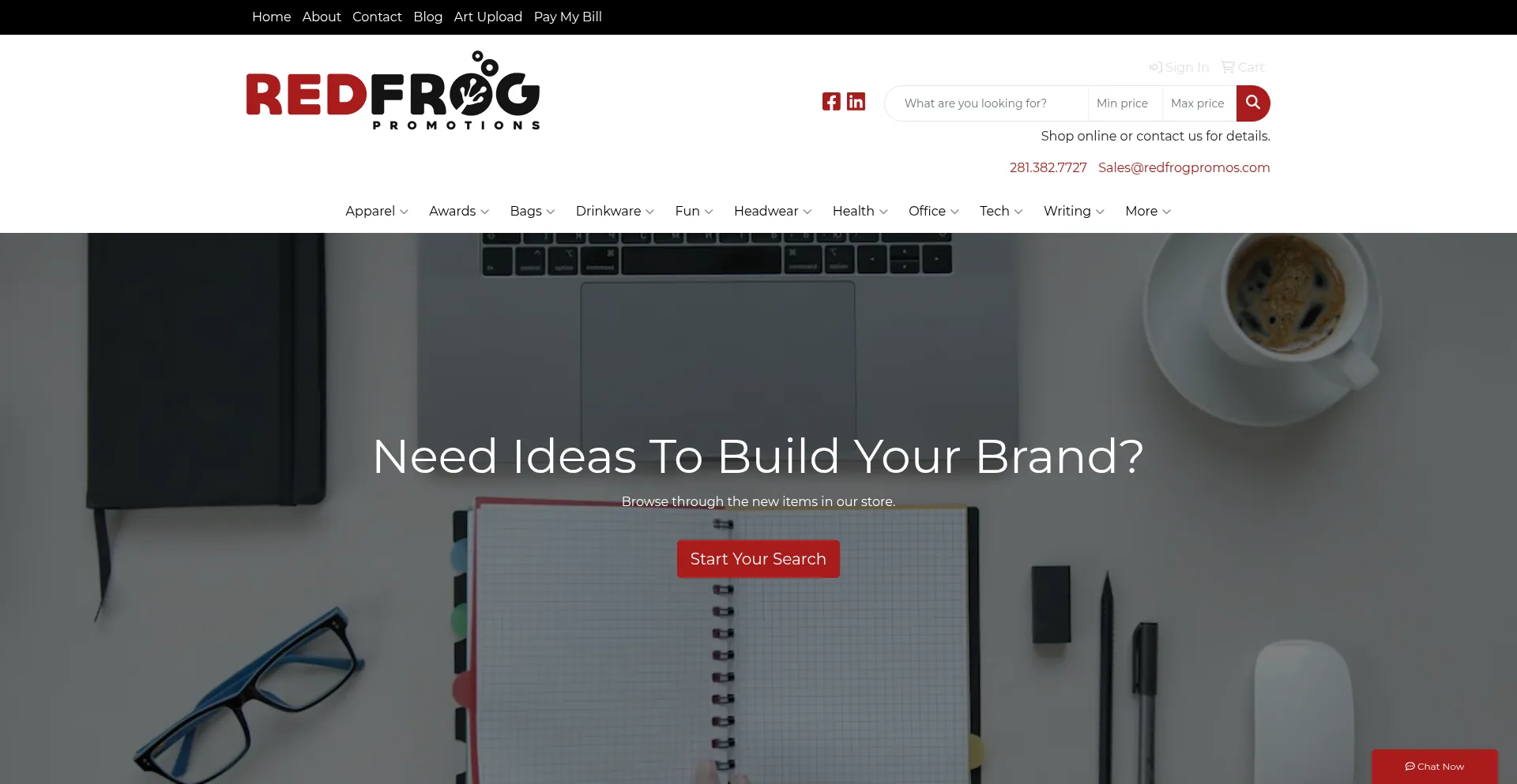 Redfrogpromotions.com