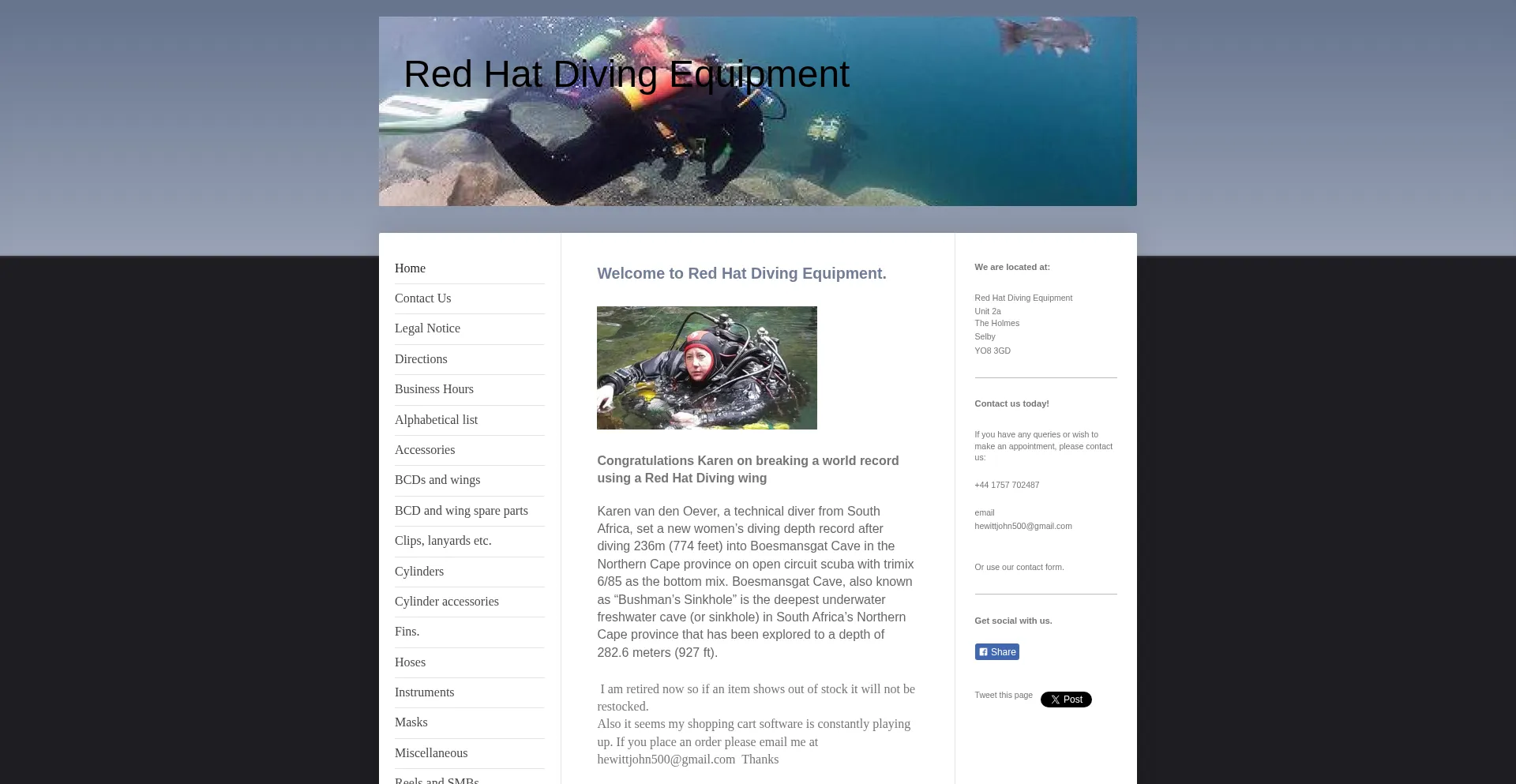 Redhatdiving.com