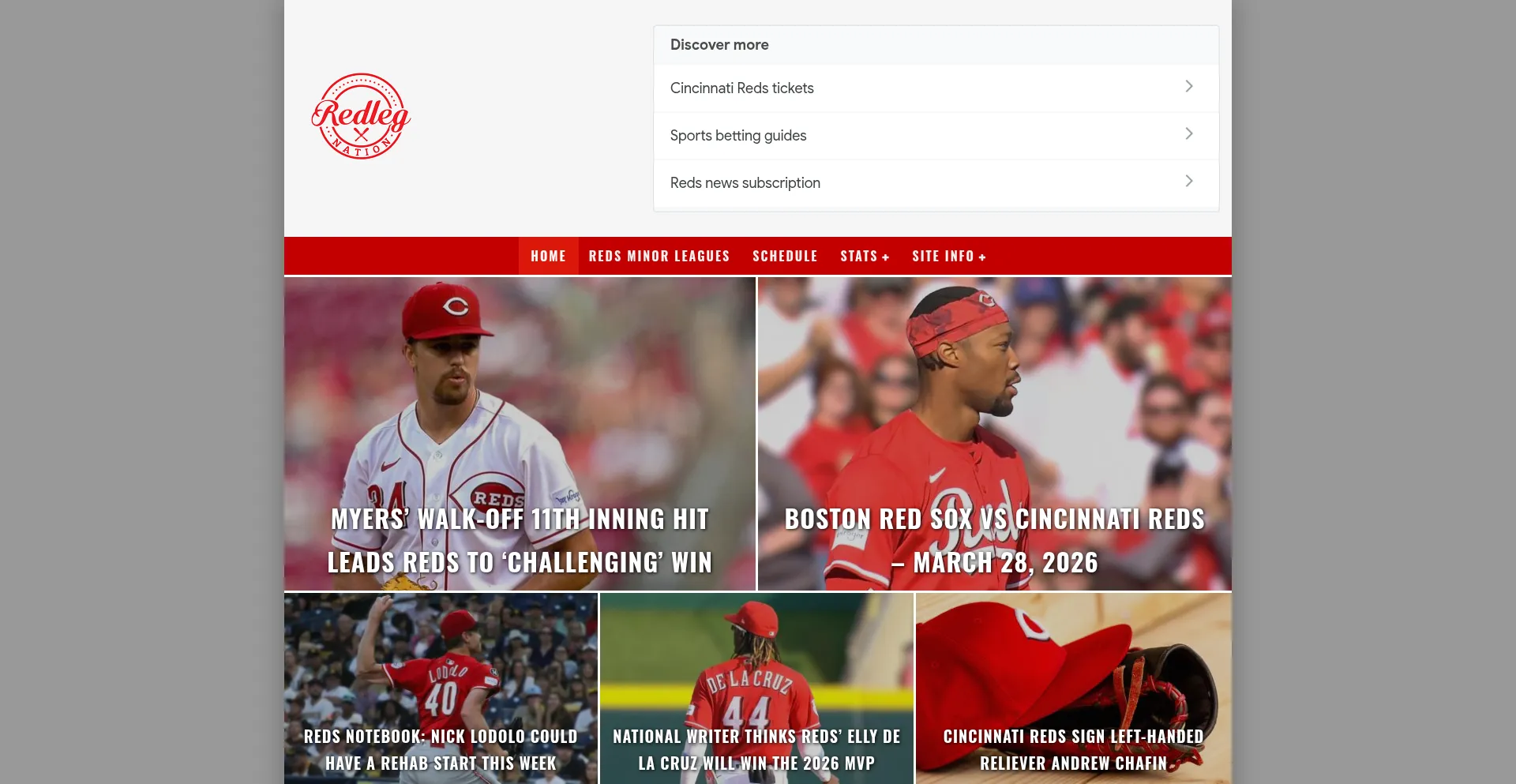 Redlegnation.com