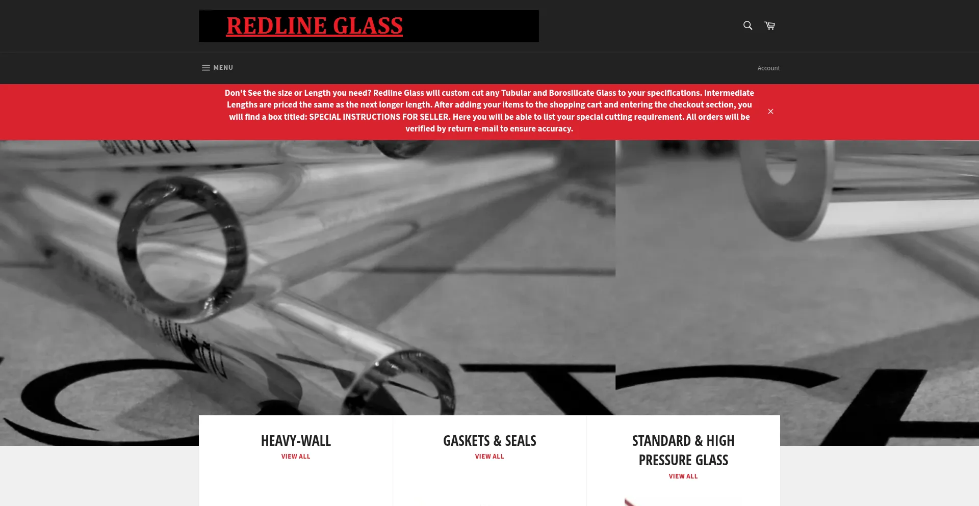 Redlinegaugeglass.com