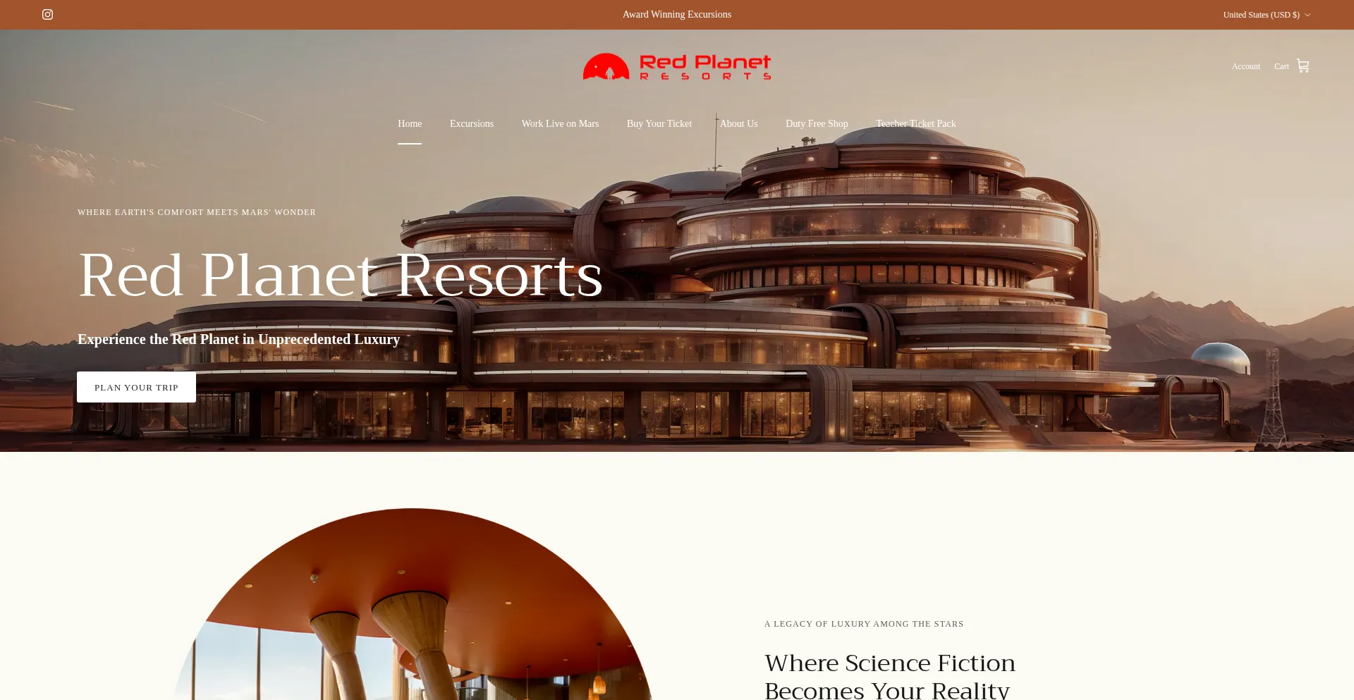 Redplanetresorts.com