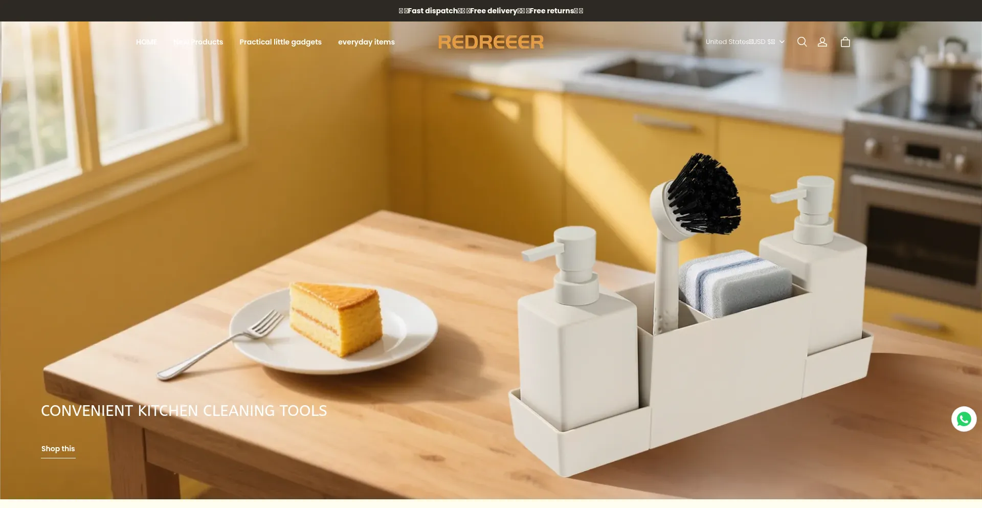 Website screenshot of Redreeer.com