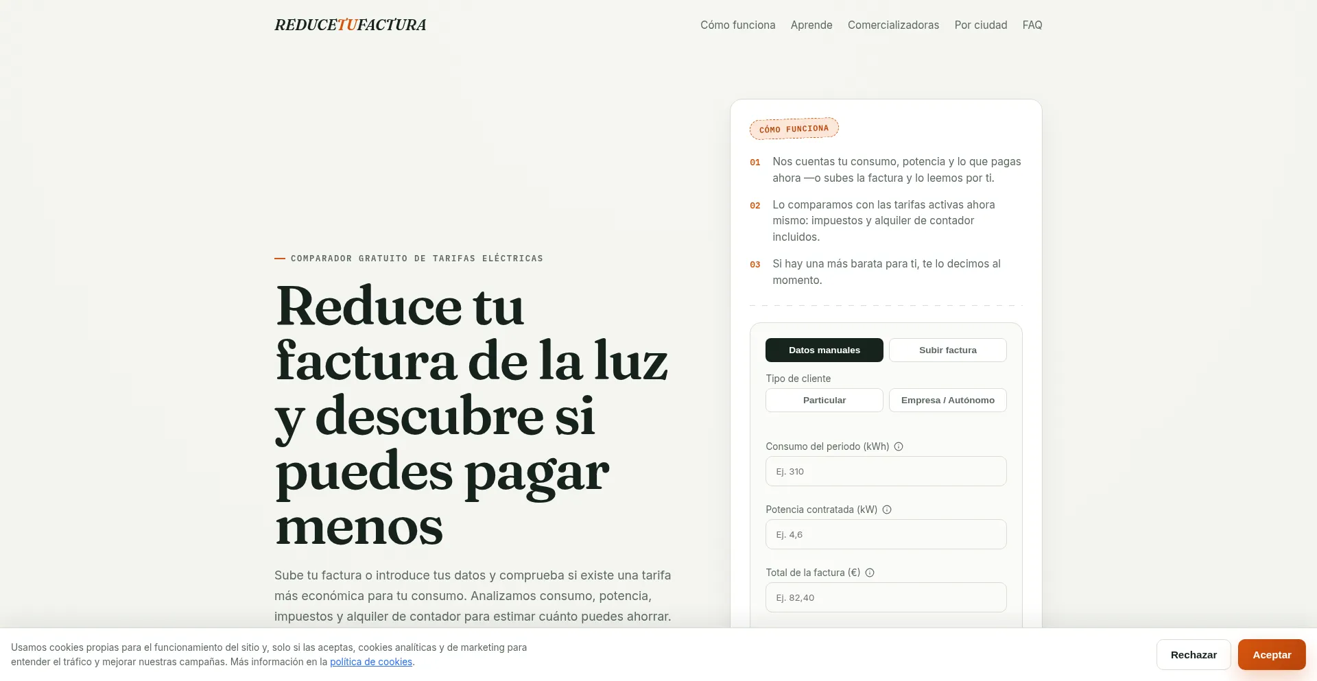 Reducetufactura.es