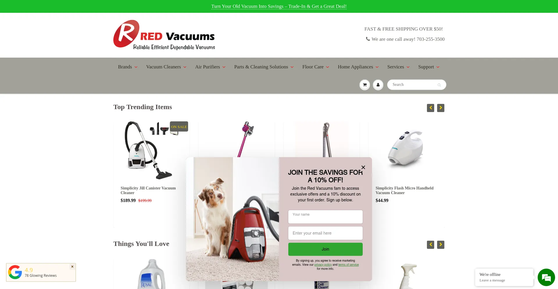 Redvacuums.com
