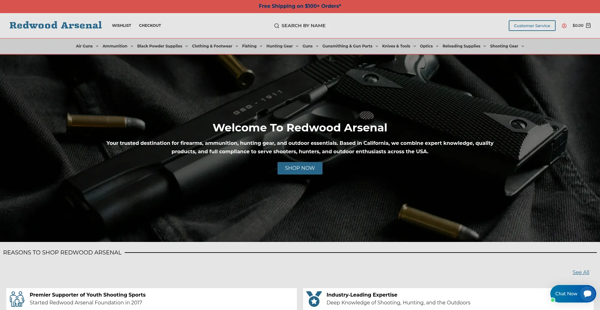Redwoodarsenal.com