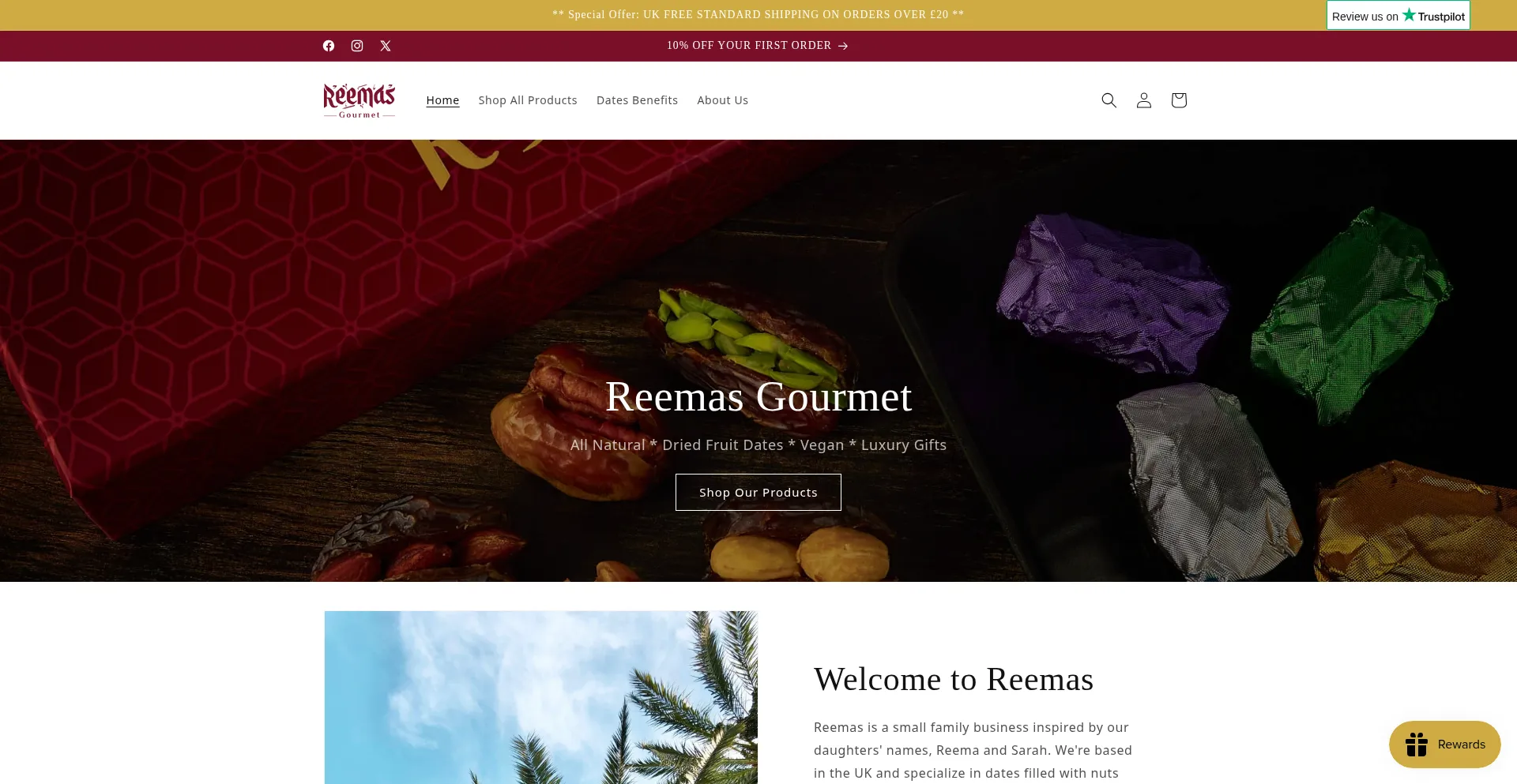 Reemasgourmet.co.uk