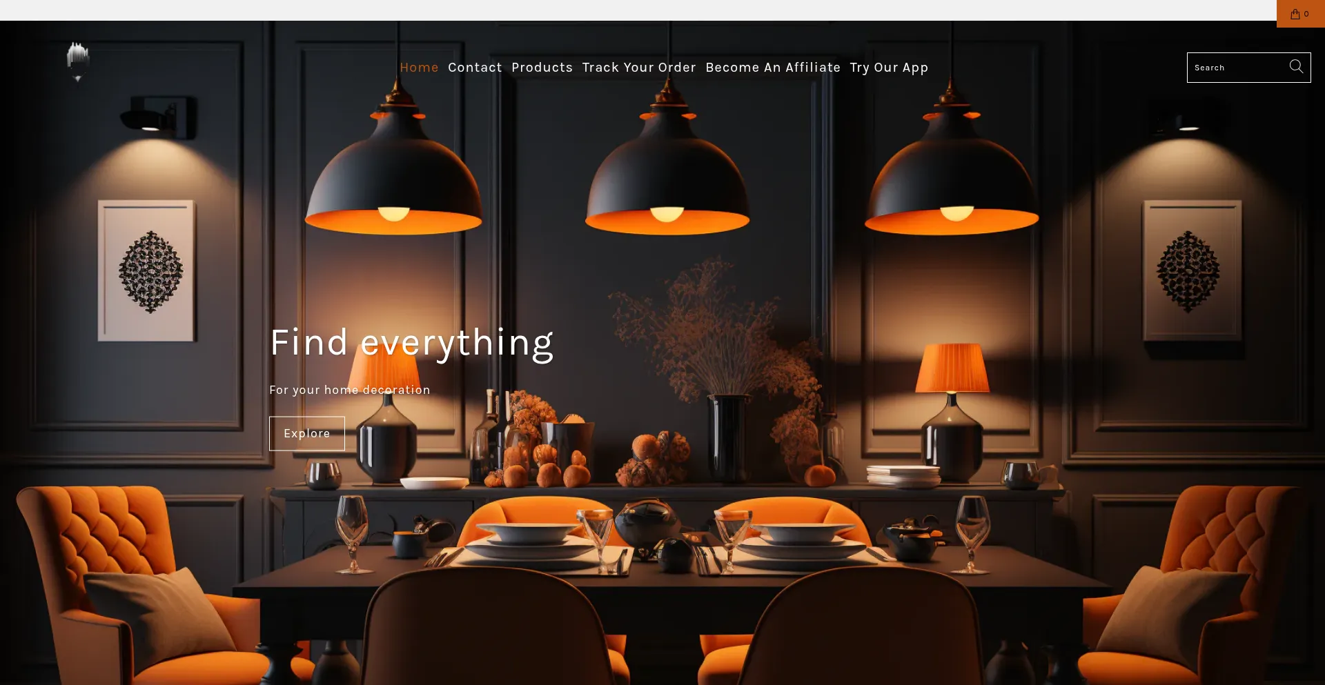 Website screenshot of Refreshdecoration.com