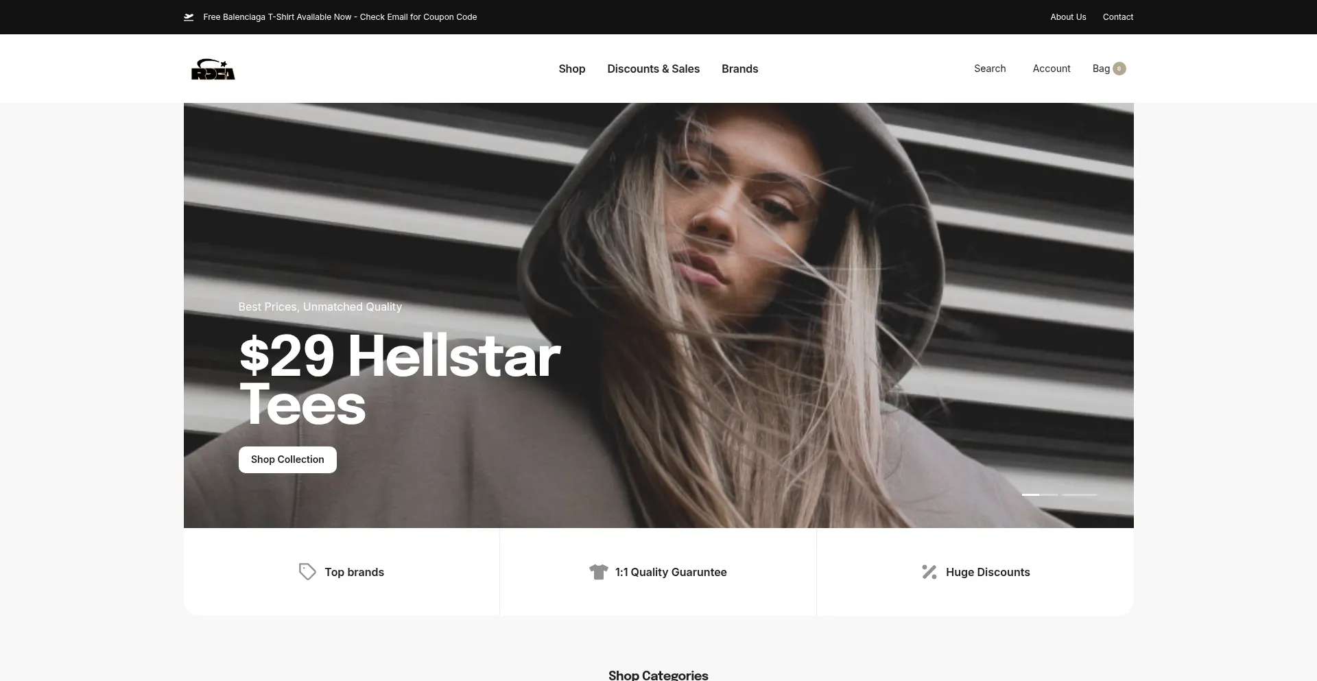 Website screenshot of Replandica.com
