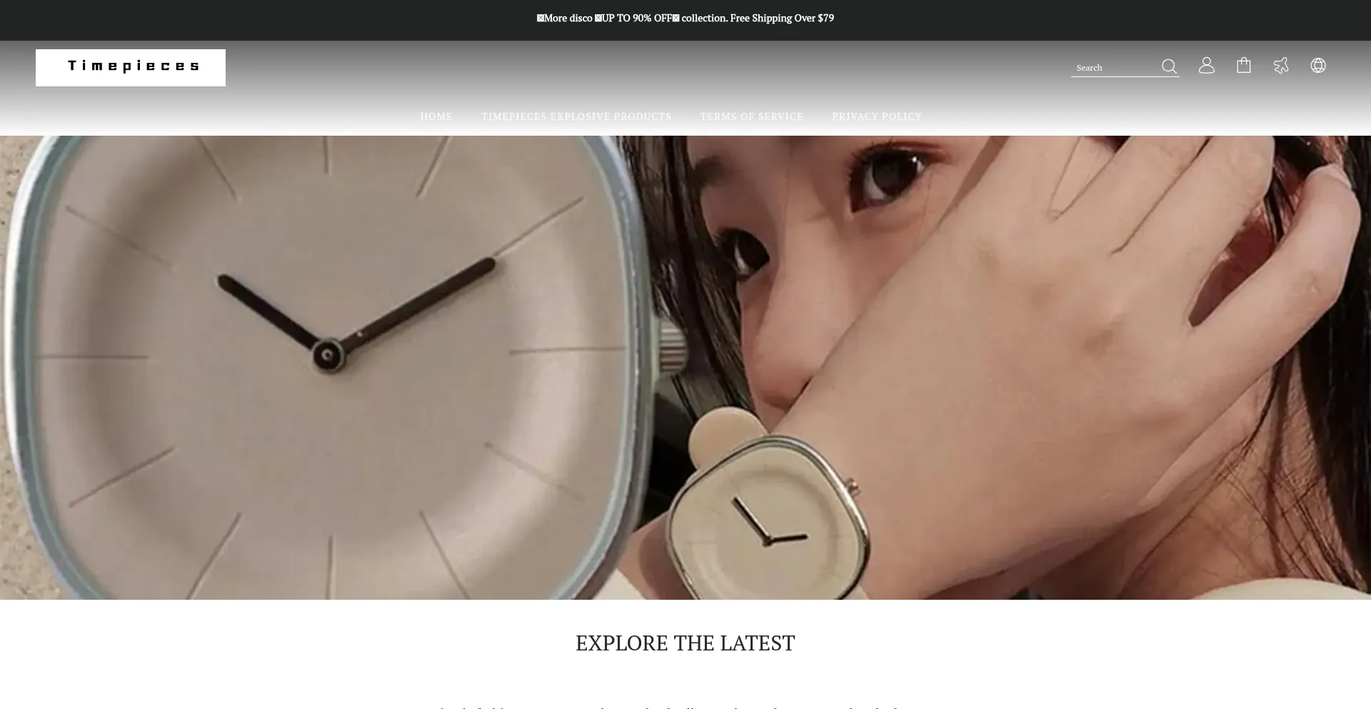 Website screenshot of Replicakingdom.shop